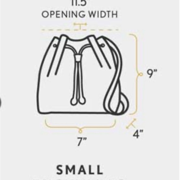 NWOT Portland Leather Bucket Bag - Cinnamon Bear - Picture 6 of 6